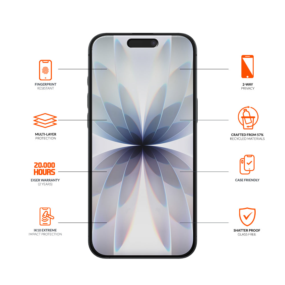 Eiger Mountain IMPACT Privacy Screen Protector