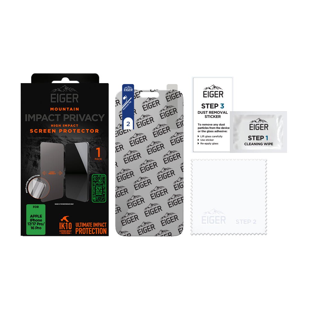 Eiger Mountain IMPACT Privacy Screen Protector