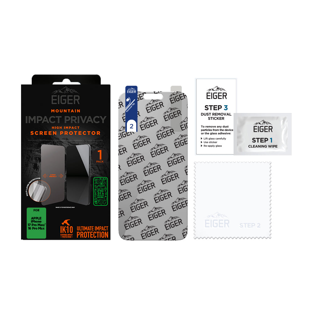 Eiger Mountain IMPACT Privacy Screen Protector