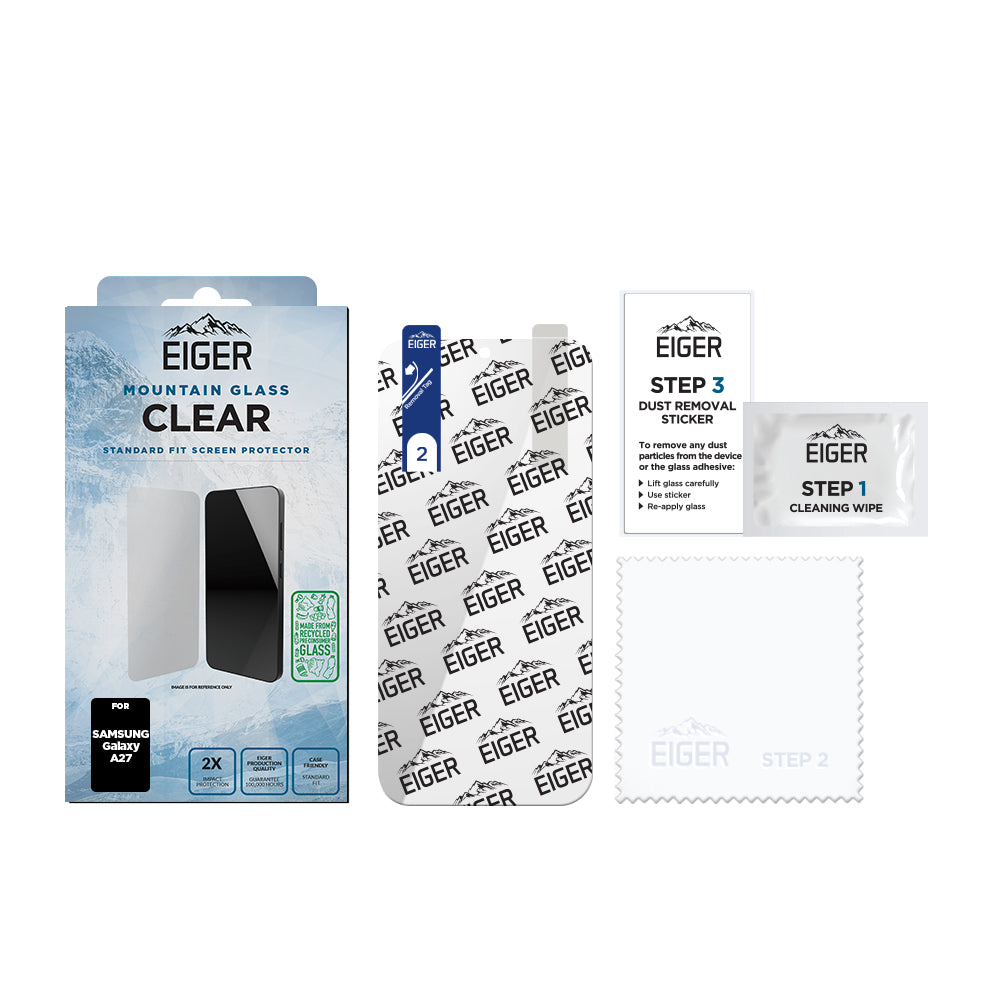 Eiger Mountain Glass CLEAR Screen Protector