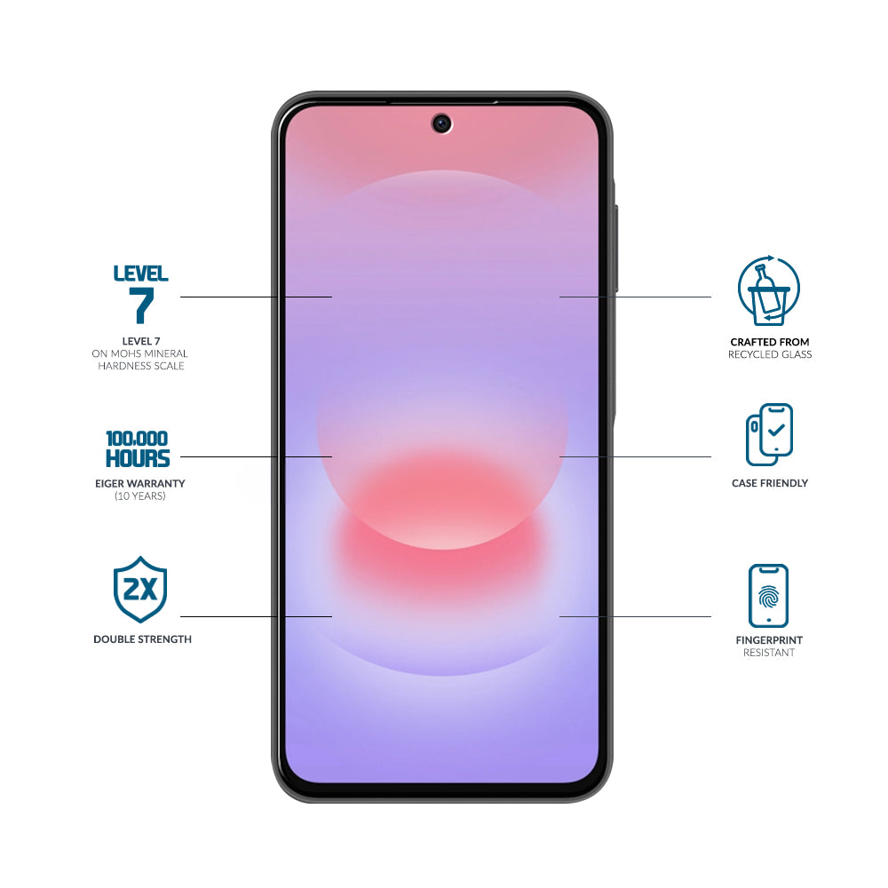 Eiger Mountain Glass CLEAR Screen Protector