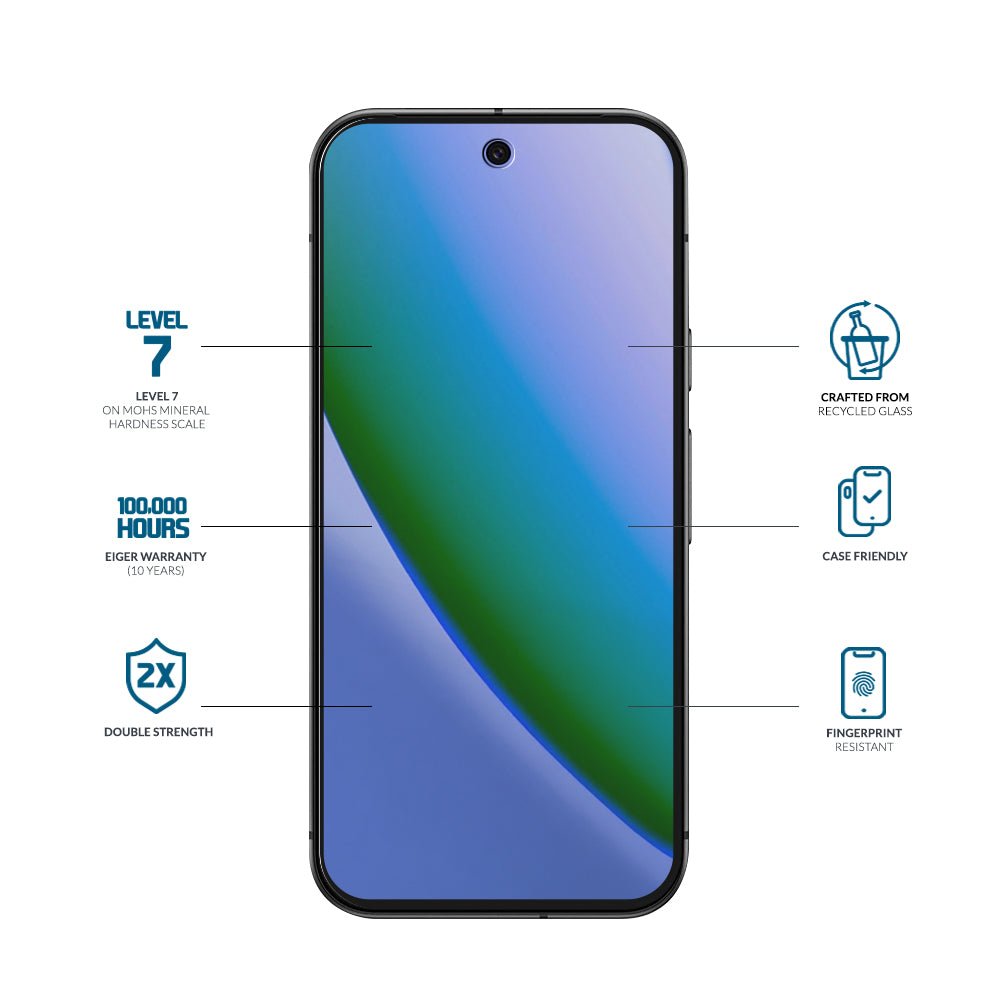 Eiger Mountain Glass CLEAR Screen Protector