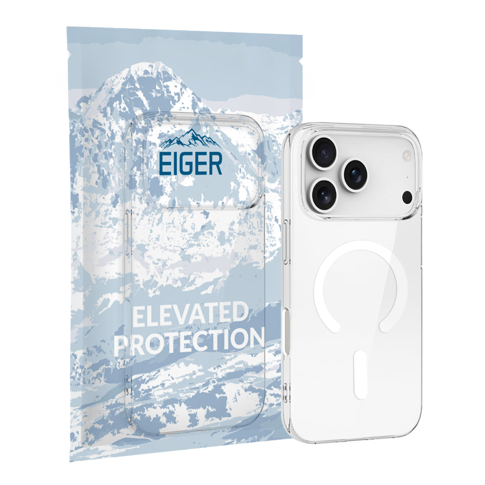 Eiger Grip MAX Magsafe GRS coque - Transparent