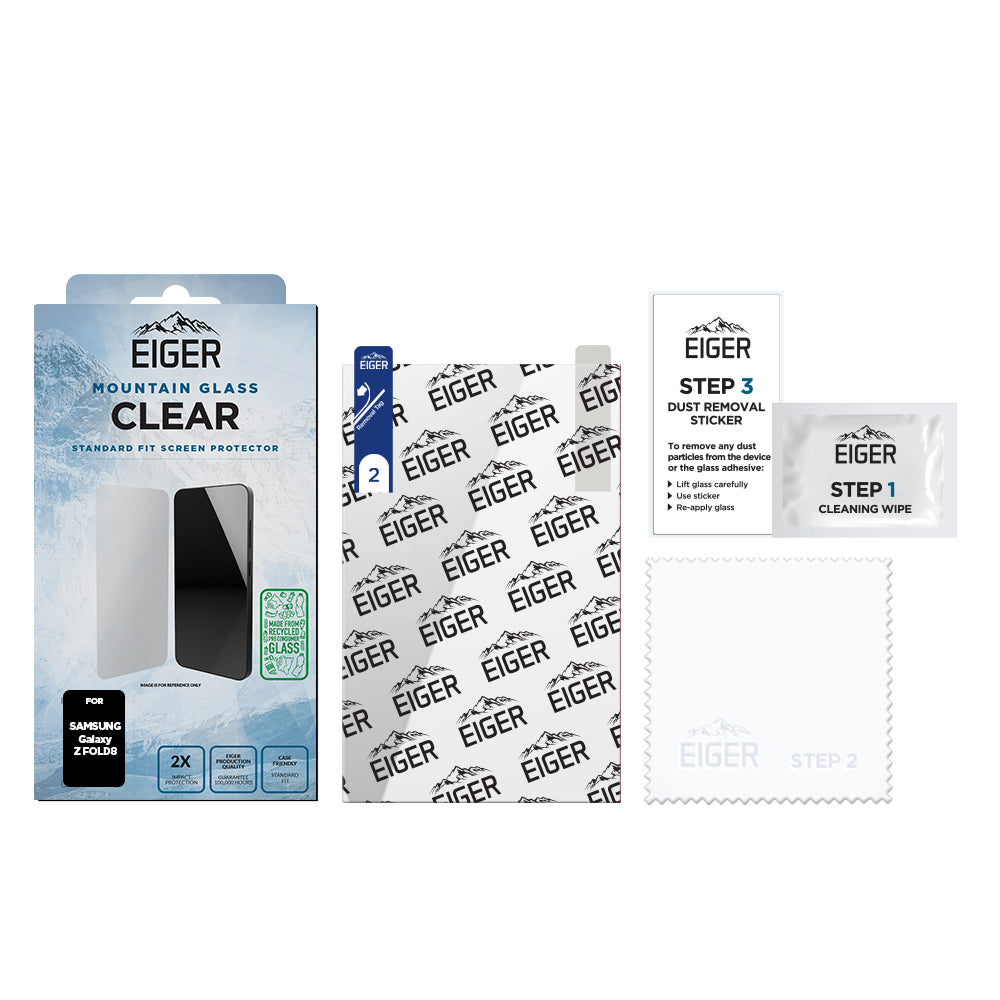 Eiger Mountain Glass CLEAR Screen Protector