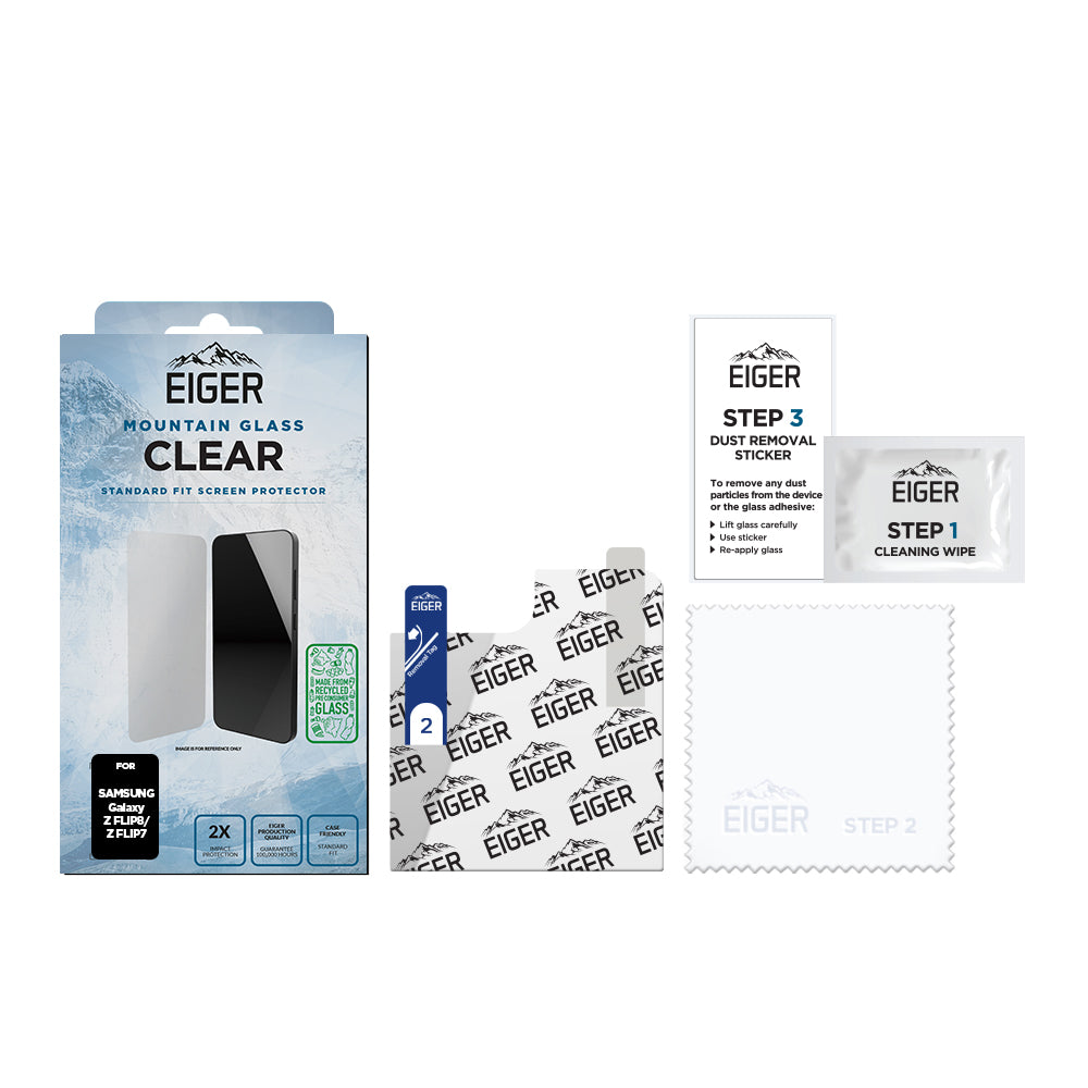 Eiger Mountain Glass CLEAR Screen Protector