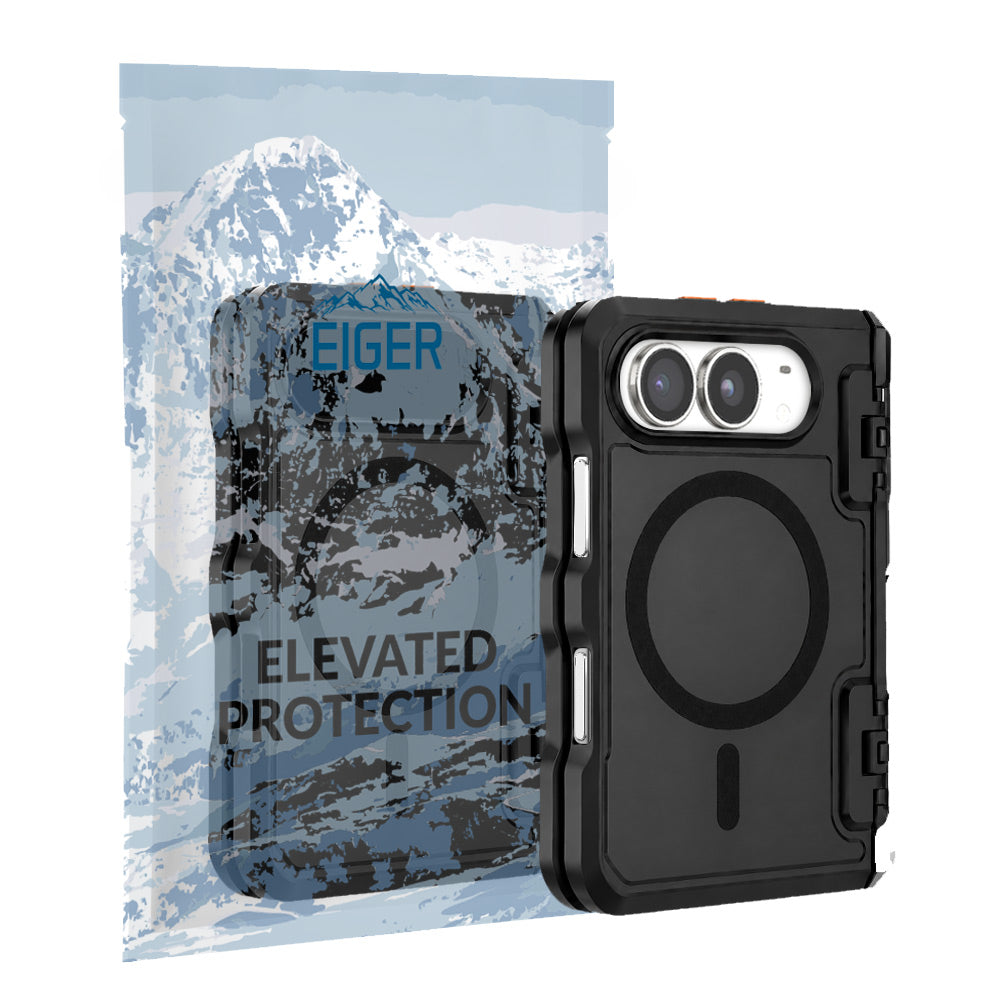 Eiger Avalanche MagSafe/Qi2 Case & Screen Protector for Apple iPhone Duo
