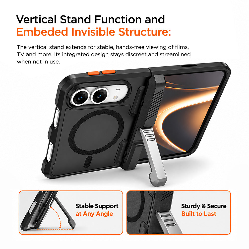Eiger Avalanche MagSafe/Qi2 Case & Screen Protector for Apple iPhone Duo