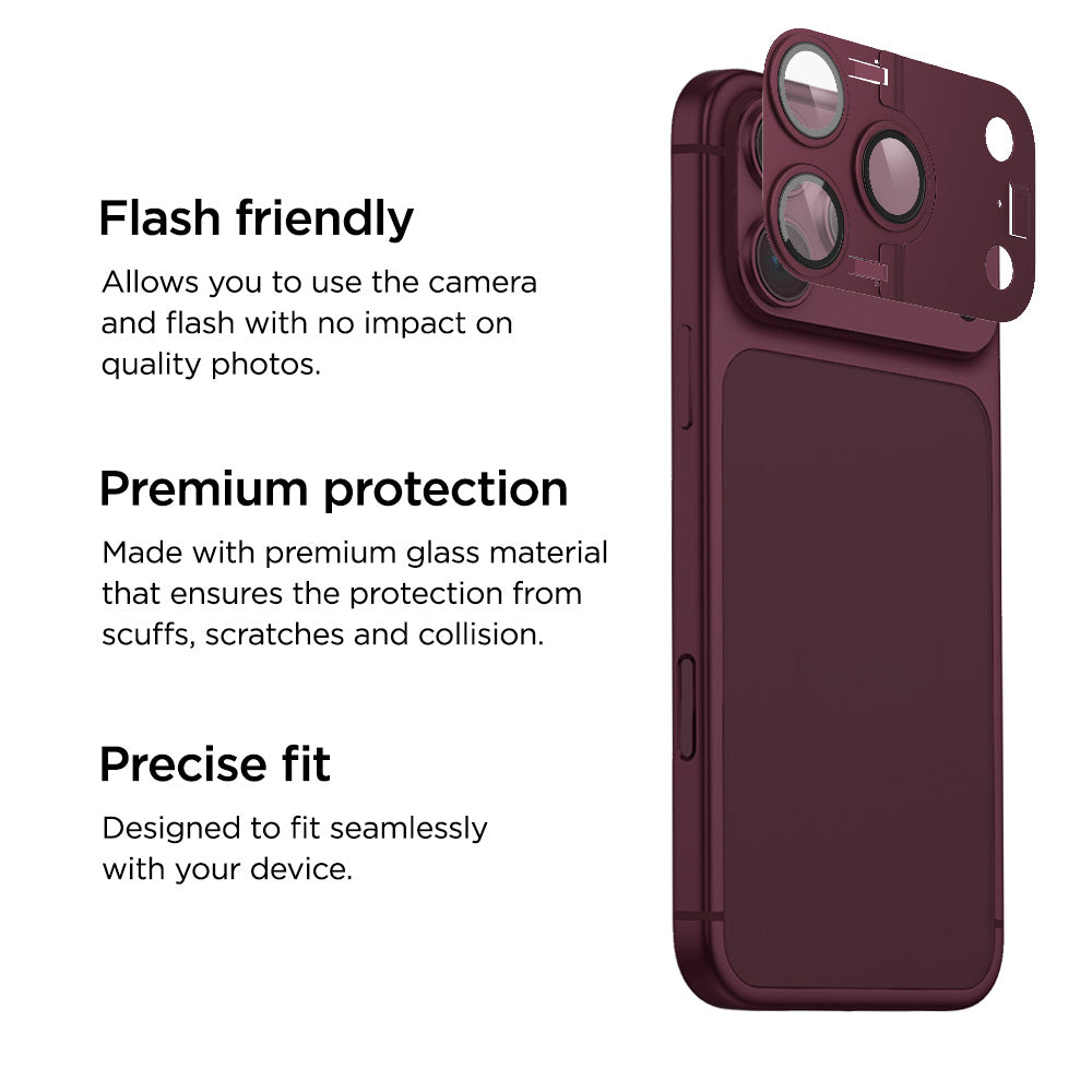 Mountain Glass Camera Lens Shield Stand