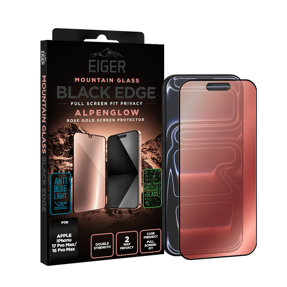 Mountain Glass Black Edge Alpenglow