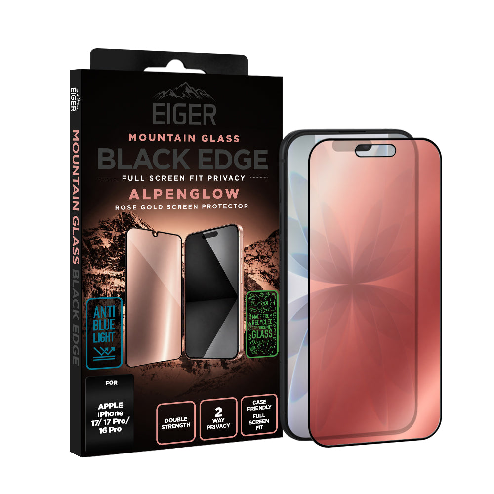 Mountain Glass Black Edge Alpenglow