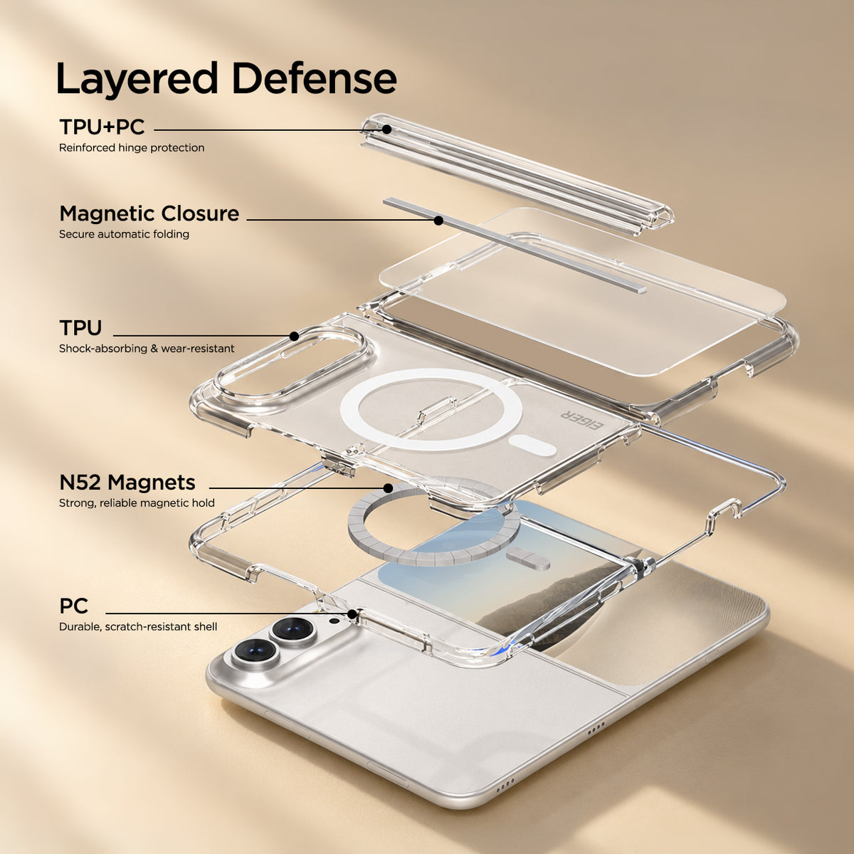 Eiger Glacier MAX Magsafe GRS Case