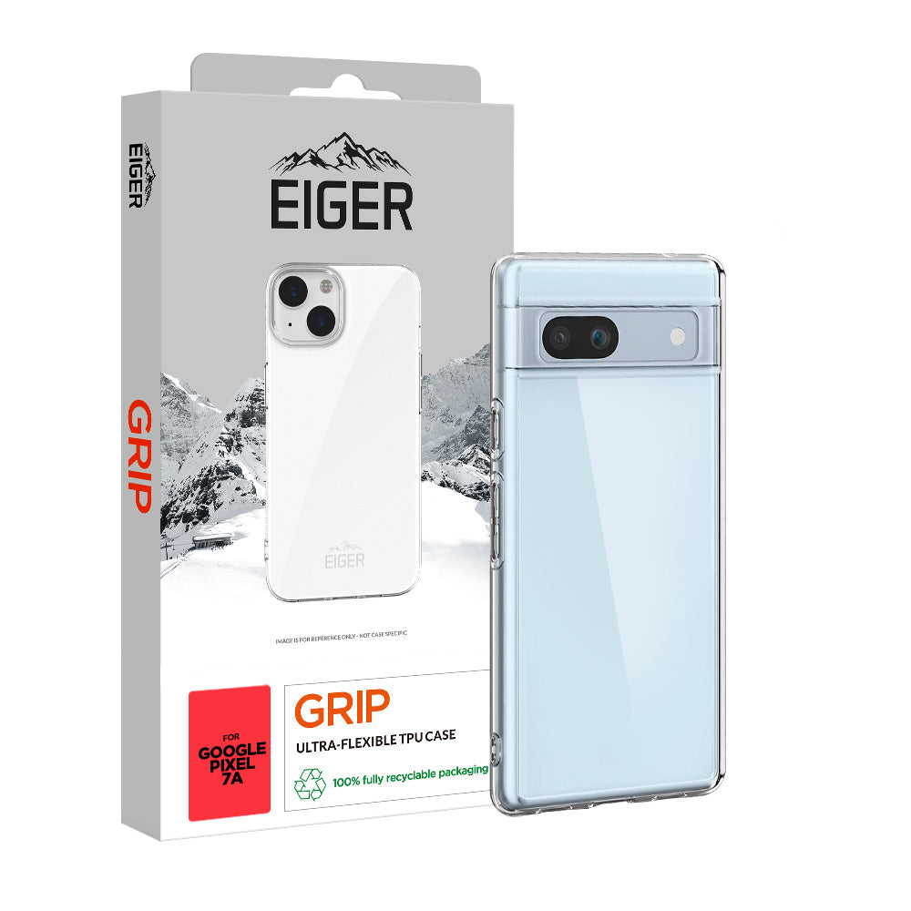 Eiger Grip Case for Google Pixel 7a in Clear