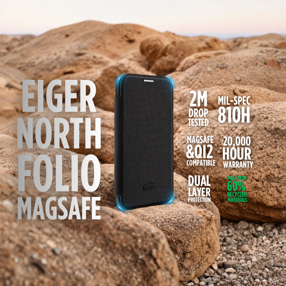 Eiger North Folio MagSafe/Qi2 Case