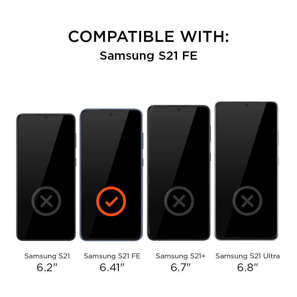 Eiger Mountain Glass Ultra Super Strong 2.5D Screen Protector for Samsung Galaxy S21 FE / S21 FE 5G