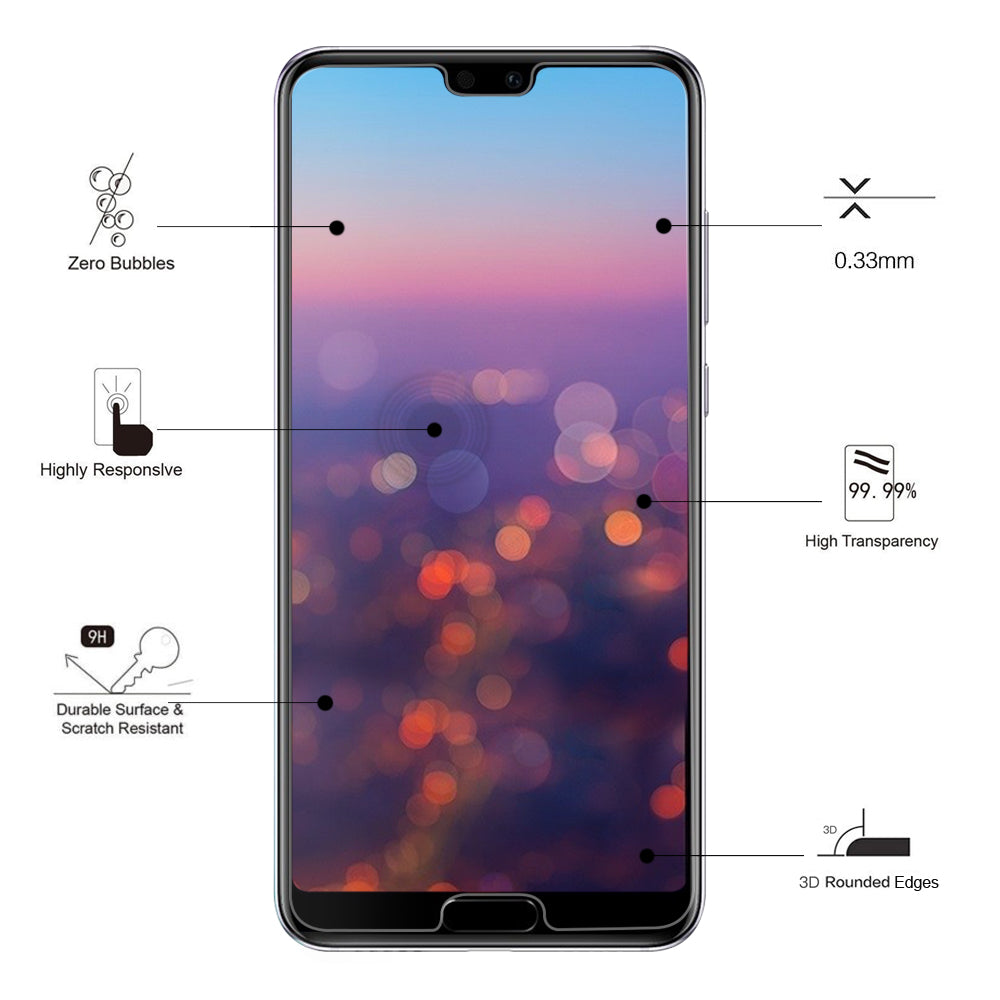 Eiger Mountain Glass 2.5D Screen Protector for Huawei P20 Pro