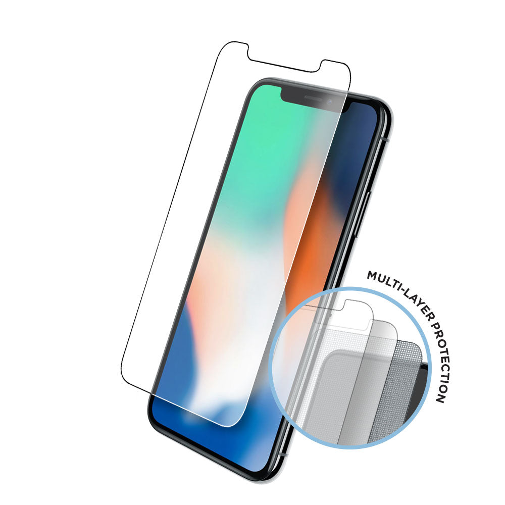 Eiger Mountain High Impact Triflex Screen Protector (2 Pack) for Apple iPhone 11 / XR