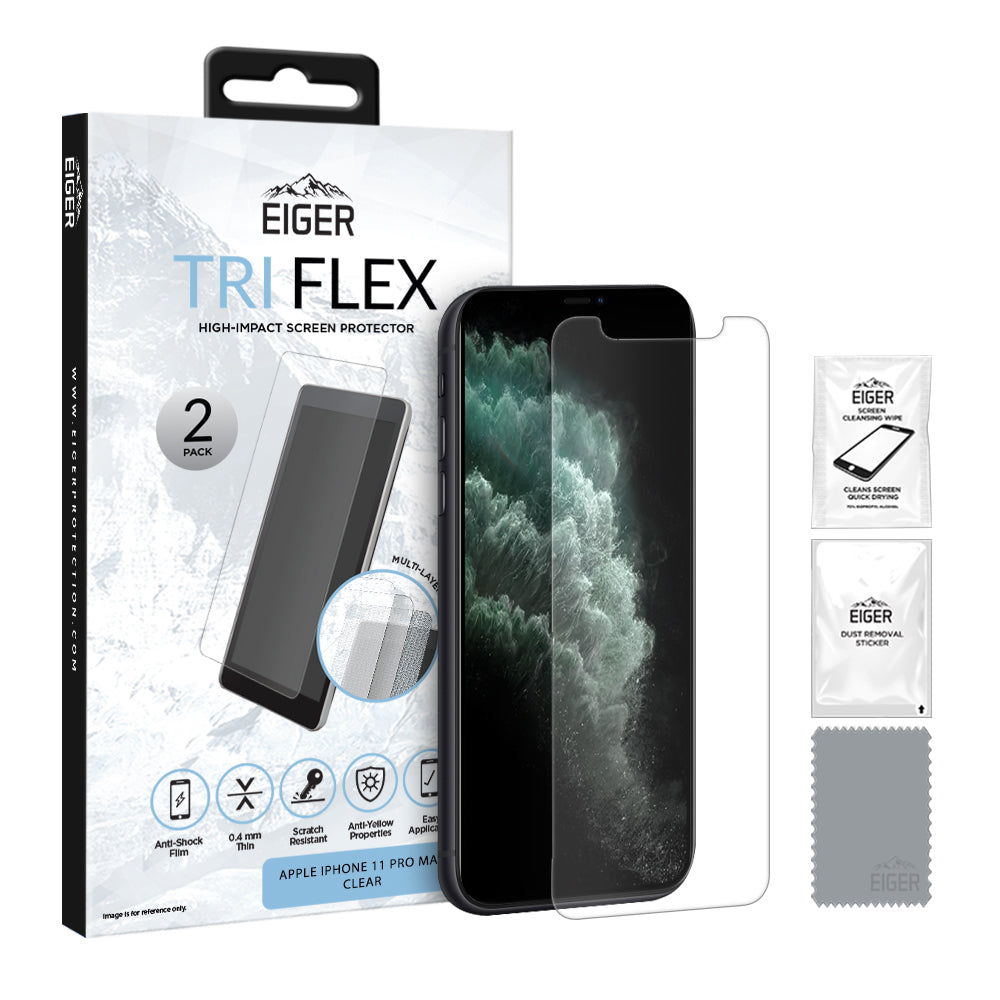 Eiger Mountain H.I.T Screen Protector for Apple iPhone 11 Pro Max / XS Max