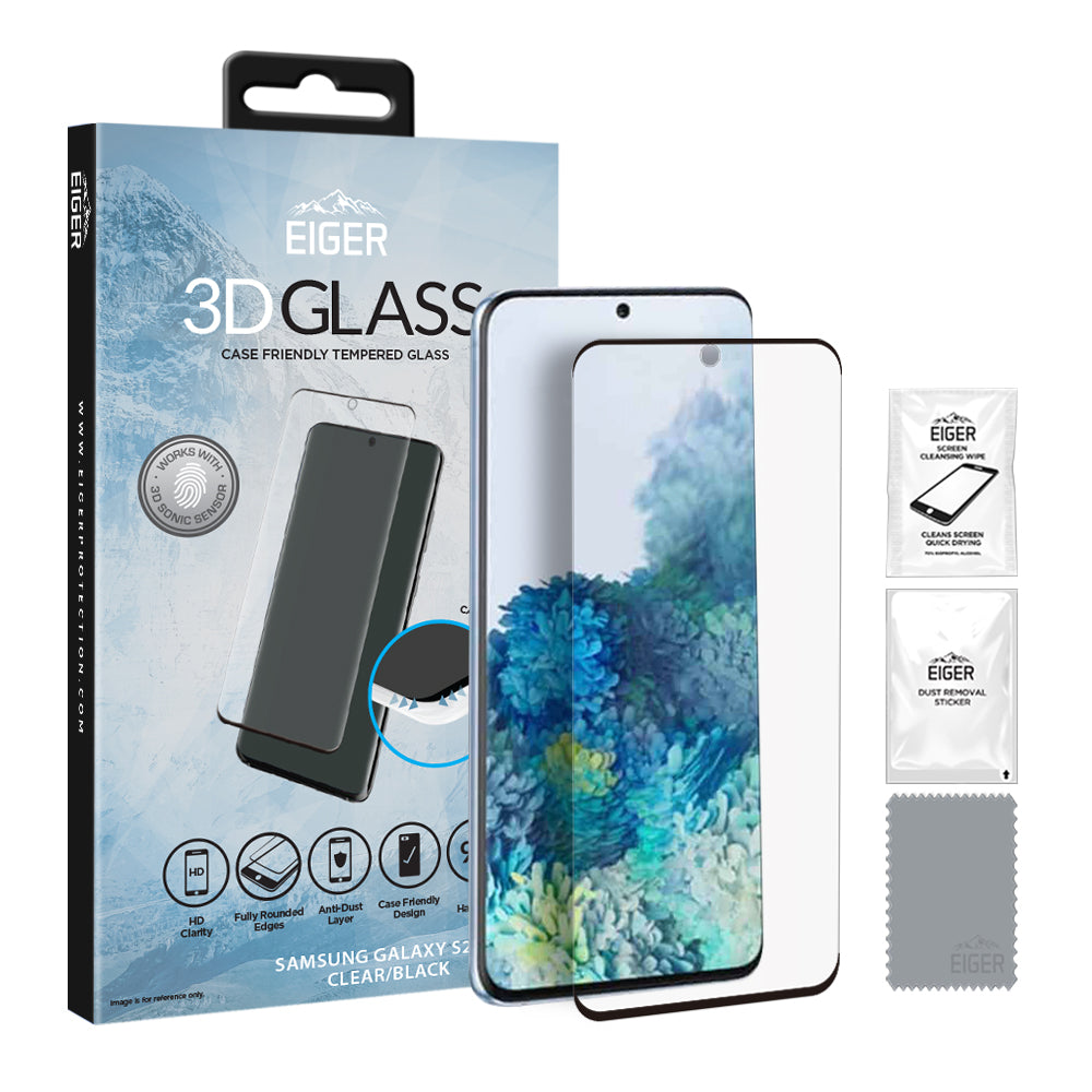 Eiger Glass 3D Screen Protector for Samsung Galaxy S20+