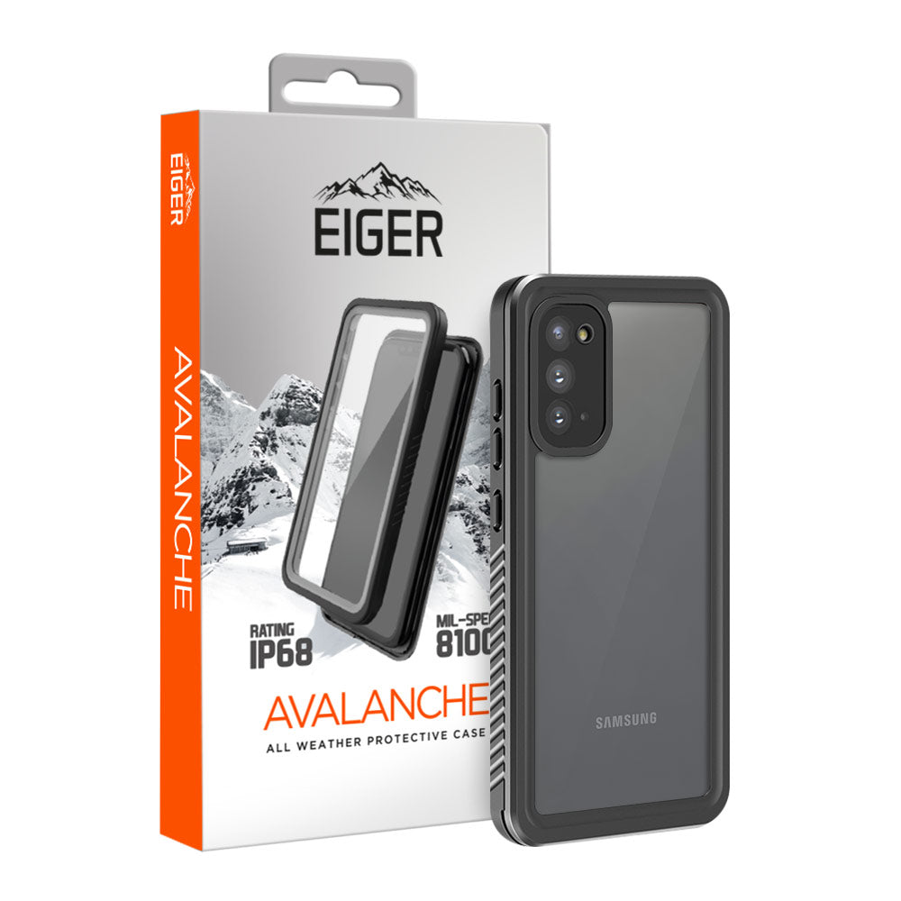 Eiger Avalanche Case for Samsung Galaxy S20+ in Black