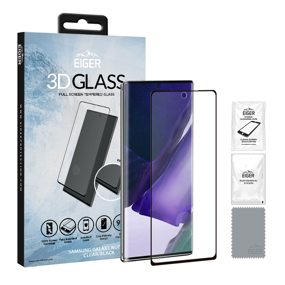 Eiger Glass 3D Screen Protector for Samsung Galaxy Note 20