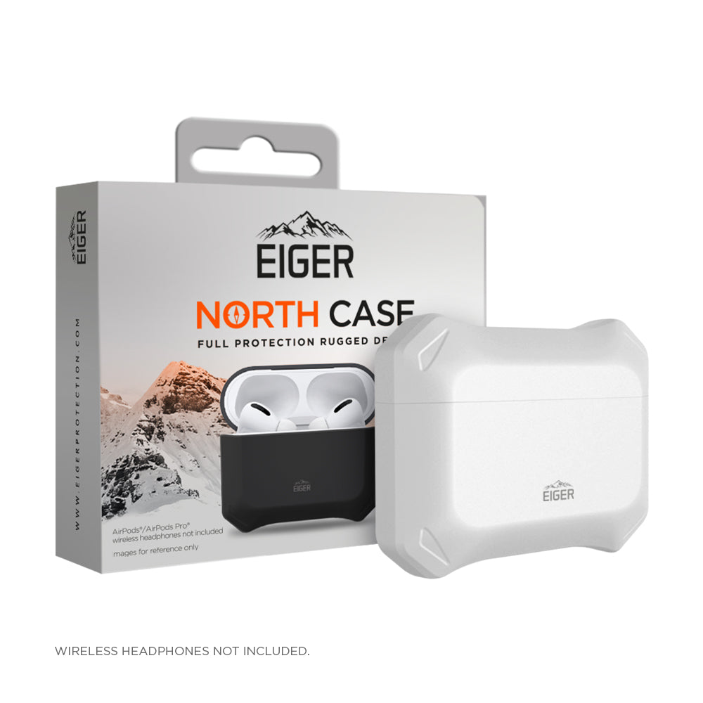 Eiger North AirPods Protective case for Apple AirPods Pro in White