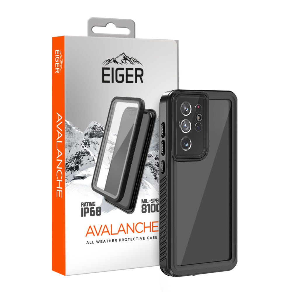 Eiger Avalanche Case for Samsung Galaxy S21 Ultra in Black