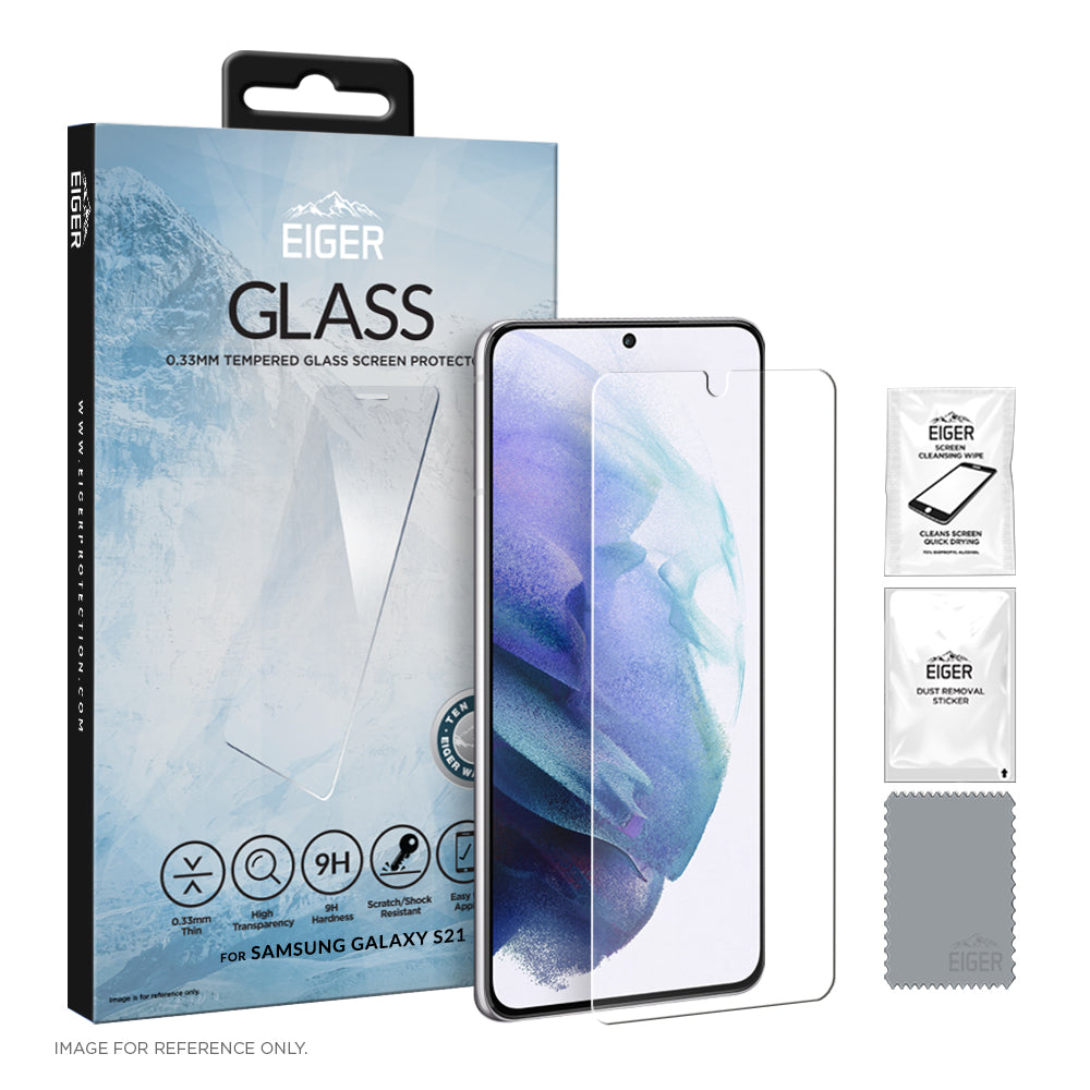 Eiger Mountain Glass 2.5D Screen Protector for Samsung Galaxy S21