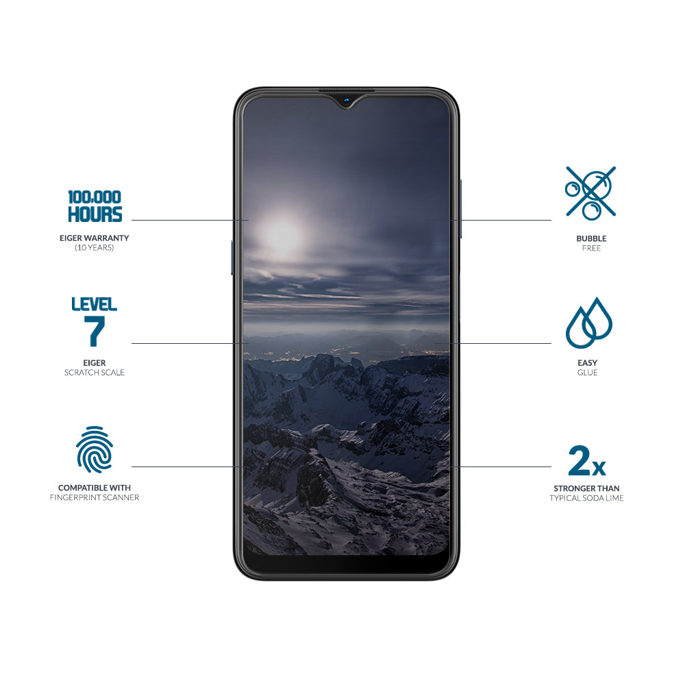 Eiger Mountain Glass 2.5D Screen Protector for Nokia G10 / G20 / G11 / G21 / C21 Plus