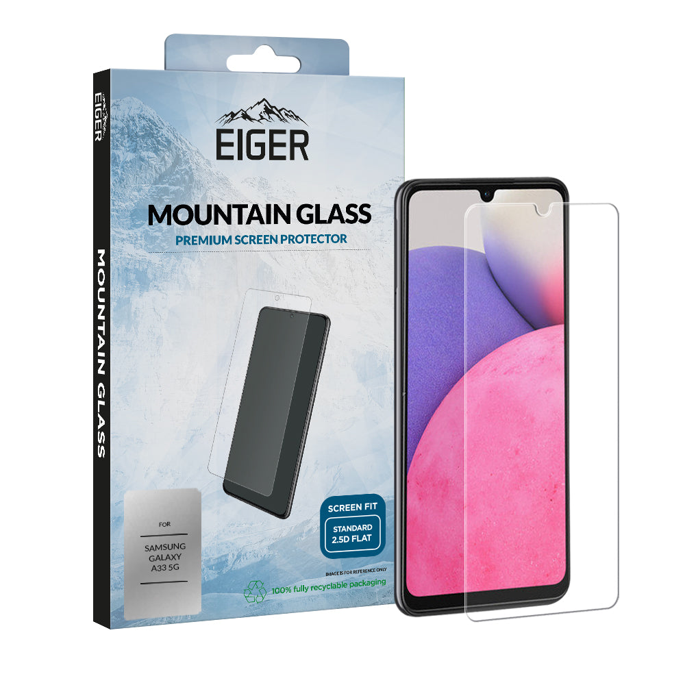 Eiger Mountain Glass 2.5D Screen Protector for Samsung Galaxy A33 5G
