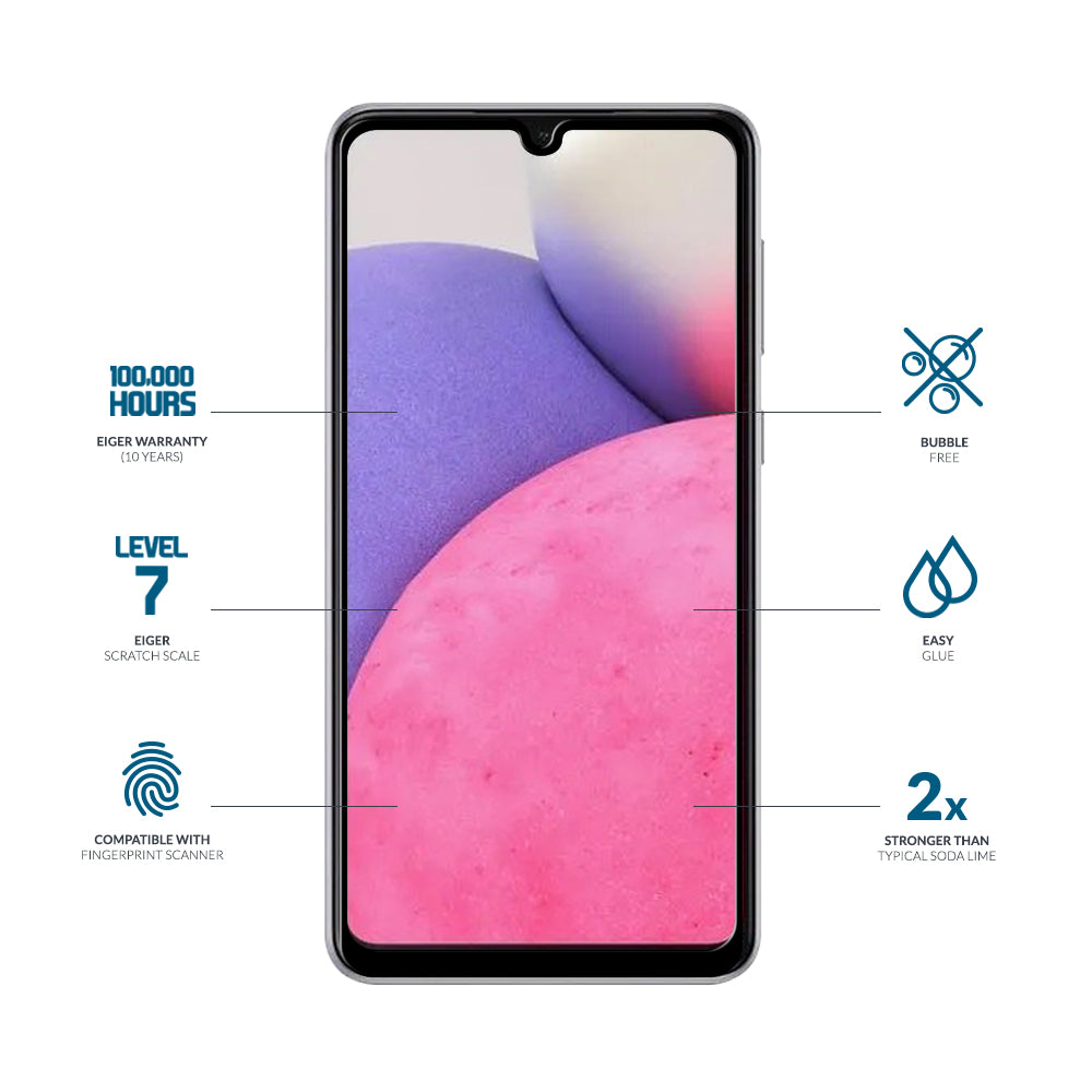 Eiger Mountain Glass 3D Screen Protector for Samsung Galaxy A33 5G