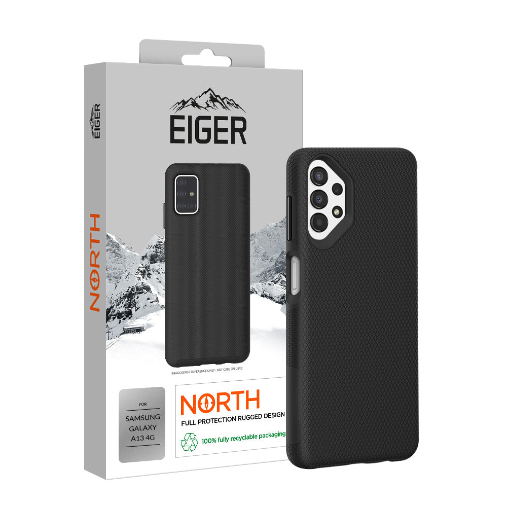 Eiger North Case for Samsung Galaxy A13 4G / A13 5G / A04s in Black