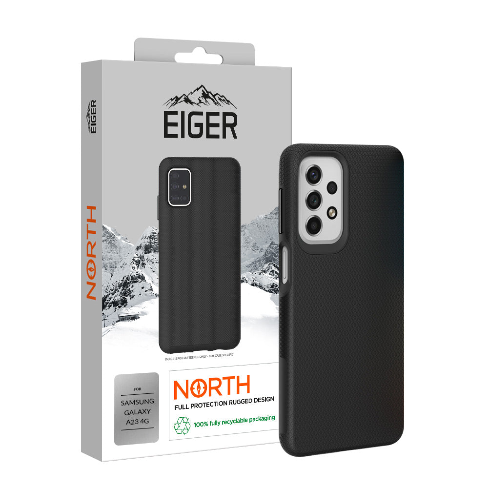 Eiger North Case for Samsung Galaxy A23 4G in Black