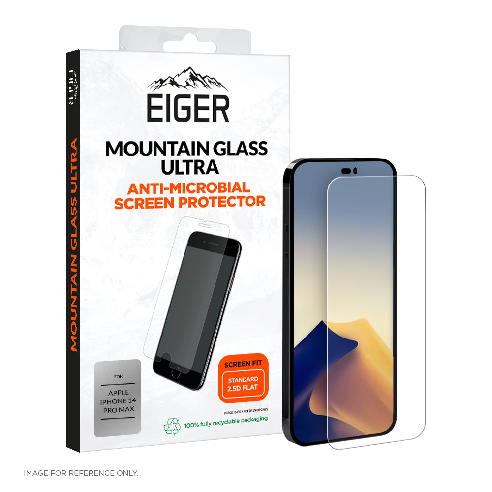 Eiger Mountain Glass Ultra Screen Protector 2.5D for Apple iPhone 14 Pro Max