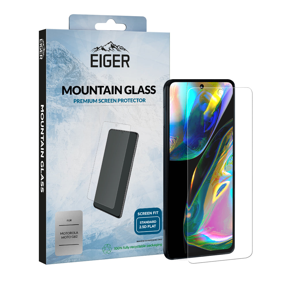 Eiger Mountain Glass 2.5D Screen Protector for Motorola Moto G82