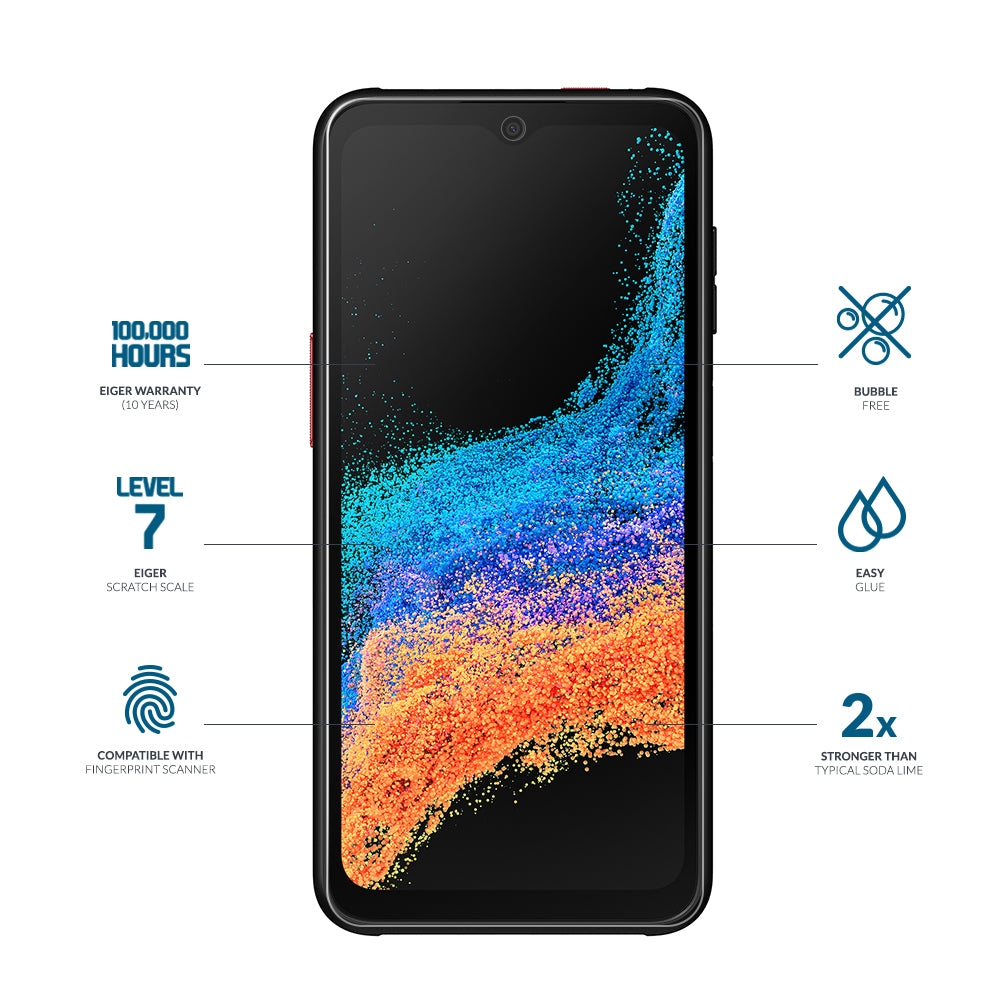 Eiger Mountain Glass 2.5D Screen Protector for Samsung Xcover6 Pro