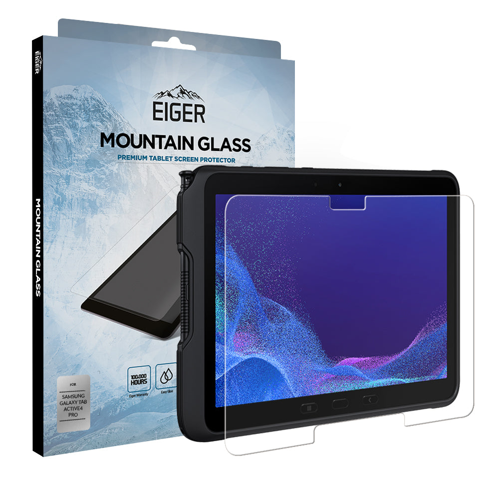 Eiger Mountain Glass Tablet Screen Protector Standard 2.5D for Samsung Galaxy Tab Active4 Pro / Active Pro 10.1