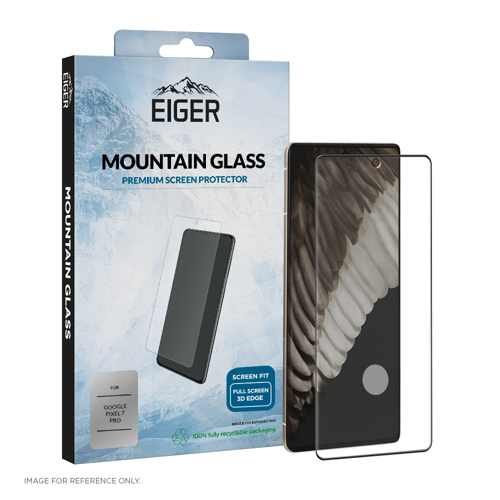 Eiger Mountain Glass 3D Screen Protector for Google Pixel 7 Pro