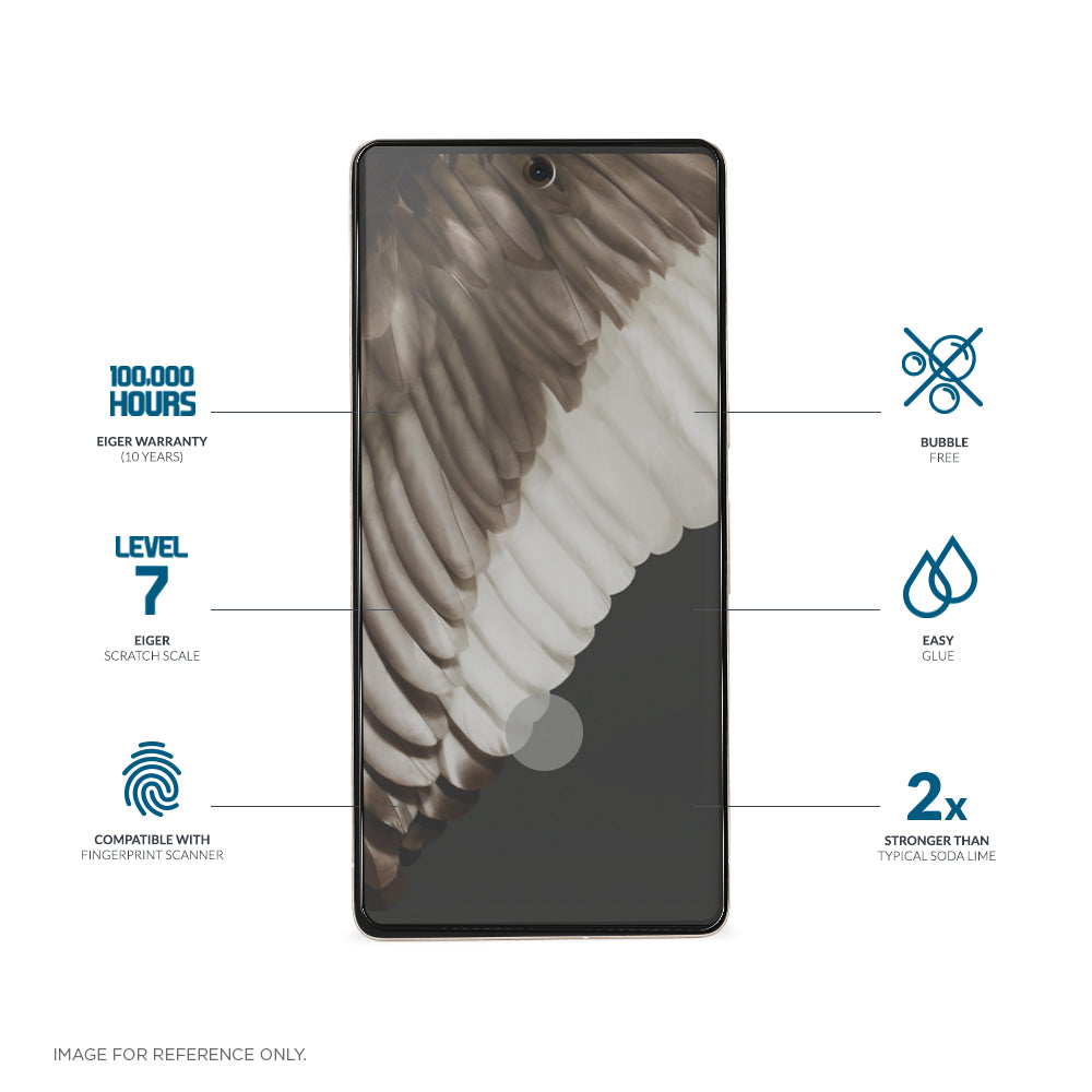 Eiger Mountain Glass 3D Screen Protector for Google Pixel 7 Pro