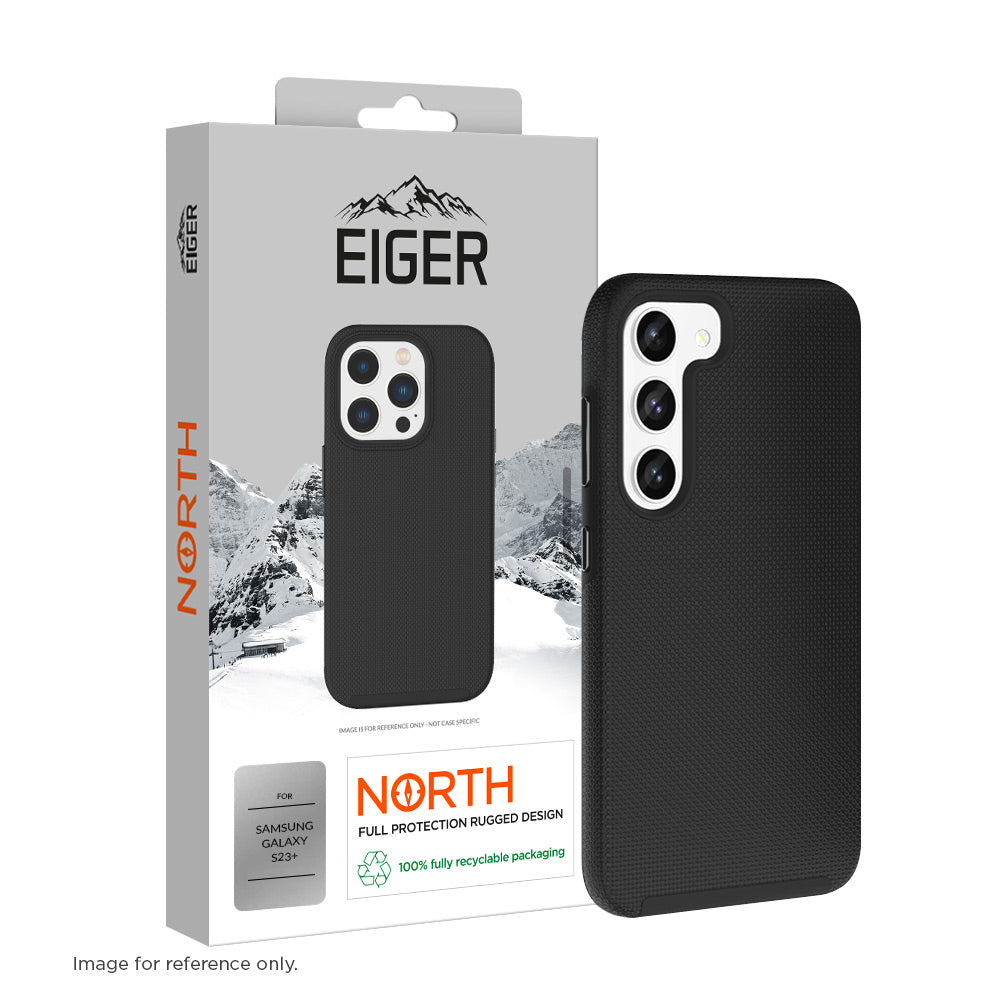 Eiger North Case for Samsung Galaxy S23+ in Black