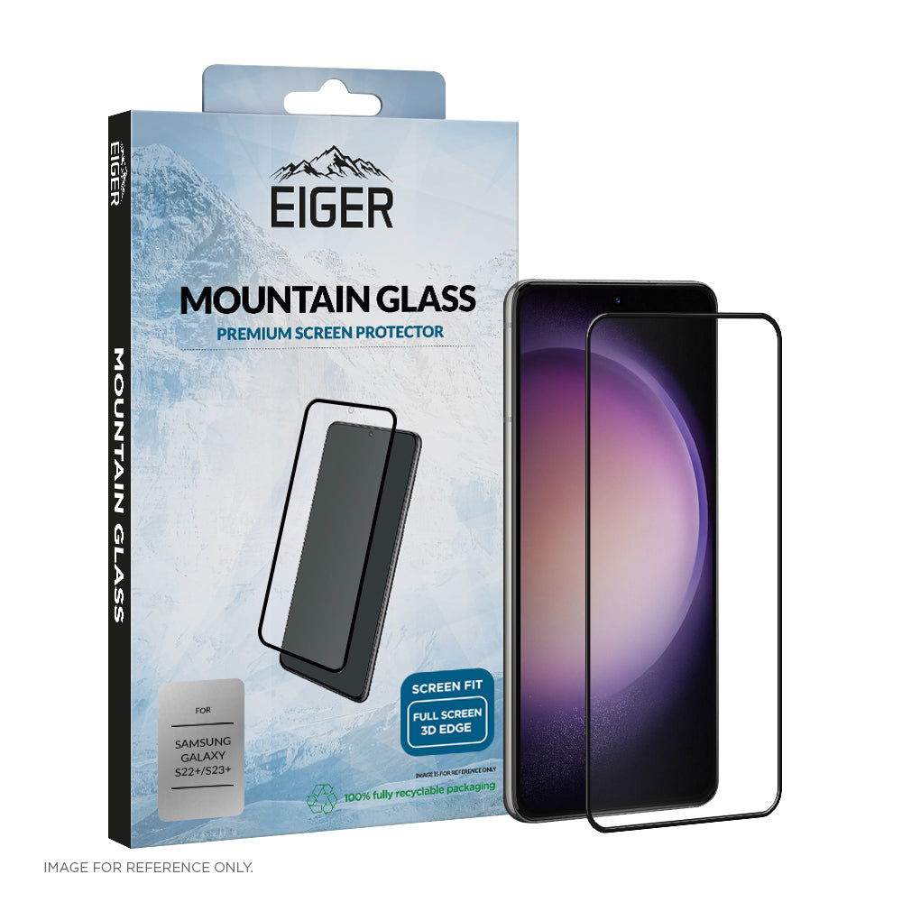 Eiger Mountain Glass 3D Screen Protector for Samsung Galaxy S22+ / S23+