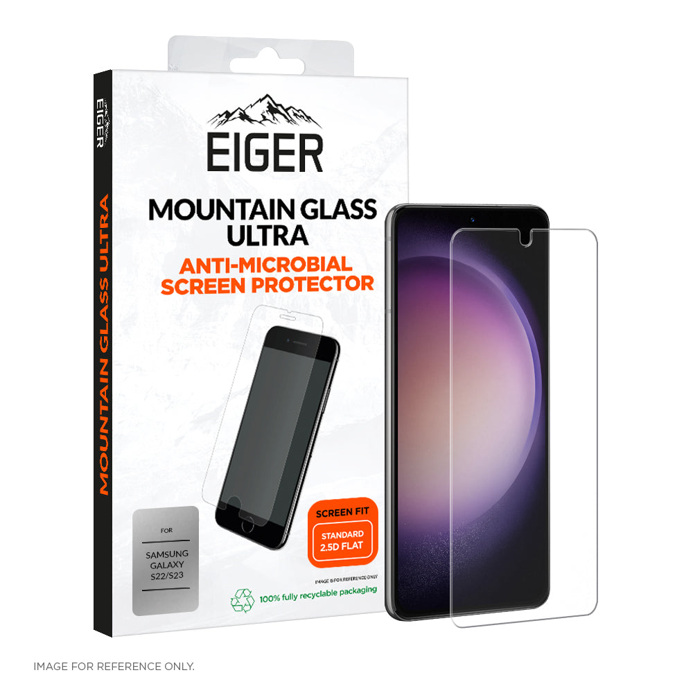 Eiger Mountain Glass Ultra 2.5D Screen Protector for Samsung Galaxy S22 / S23