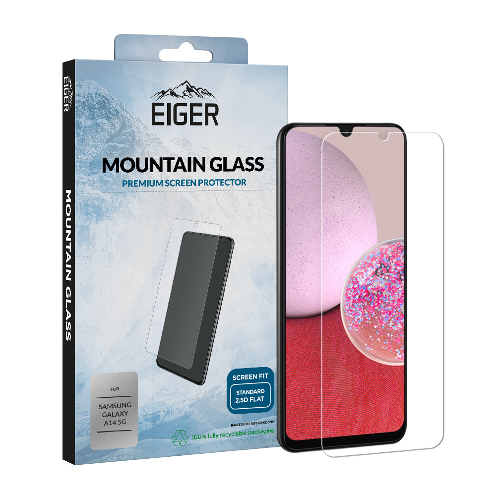 Eiger Mountain Glass 2.5D Screen Protector for Samsung Galaxy A14 4G / 14 5G