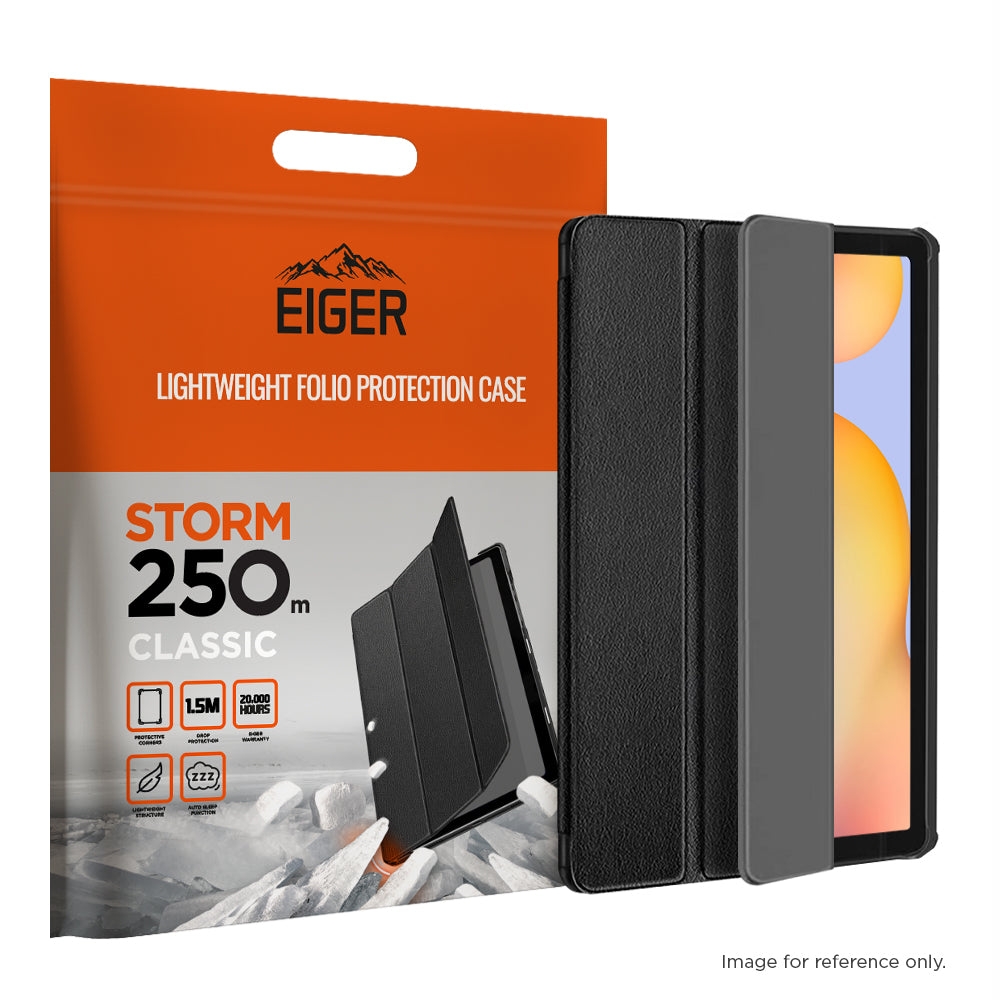 Eiger Storm 250m Classic Case for Samsung Galaxy Tab S6 Lite in Black