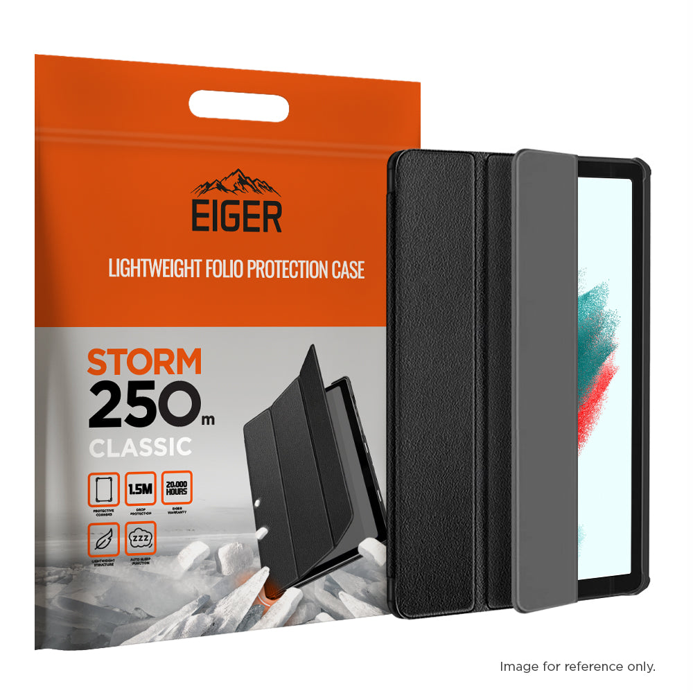 Eiger Storm 250m Classic Case for Samsung Galaxy Tab A8 10.5 (2021) in Black
