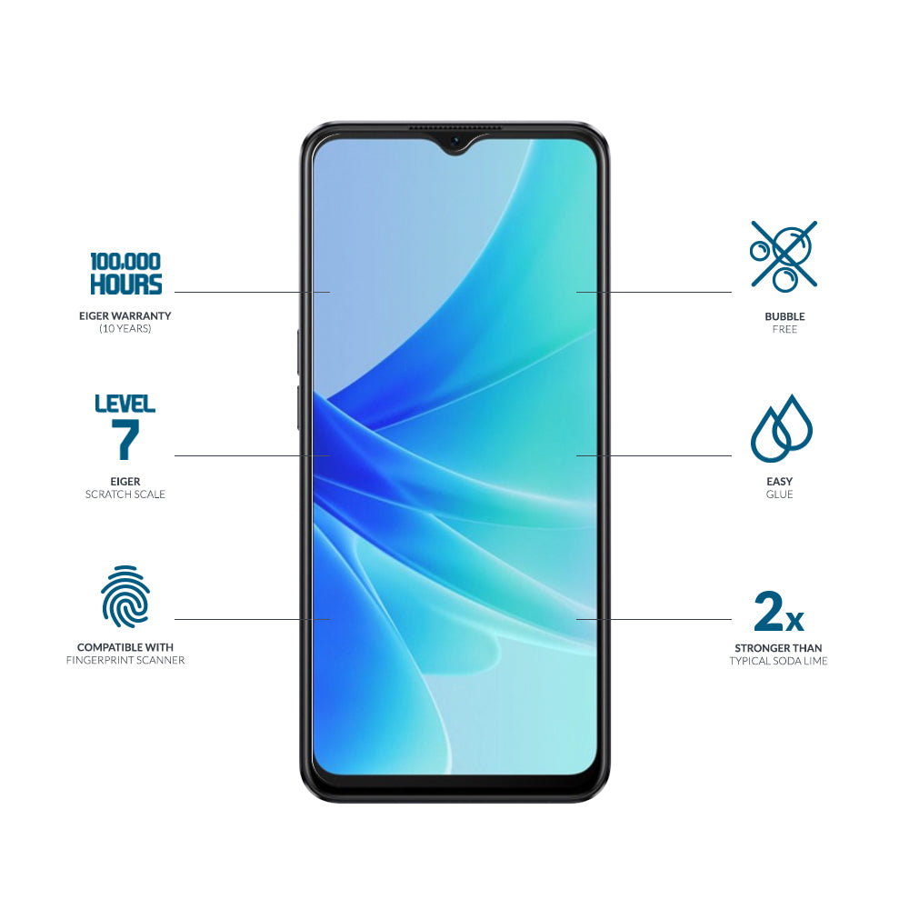 Eiger Mountain Glass 2.5D Screen Protector for Oppo A57 / A57s