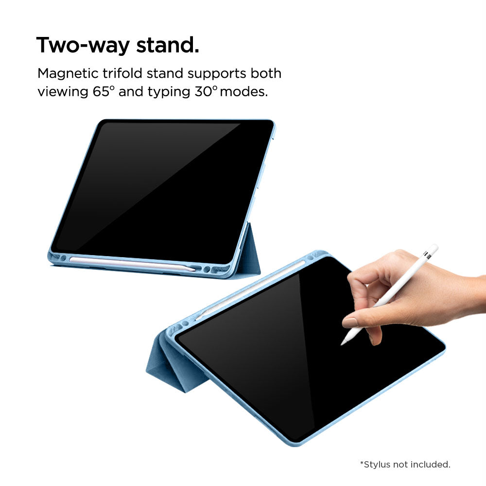 Eiger Storm 250m Stylus Case for Apple iPad 10.9 (10th Gen) in Light Blue in Retail Sleeve