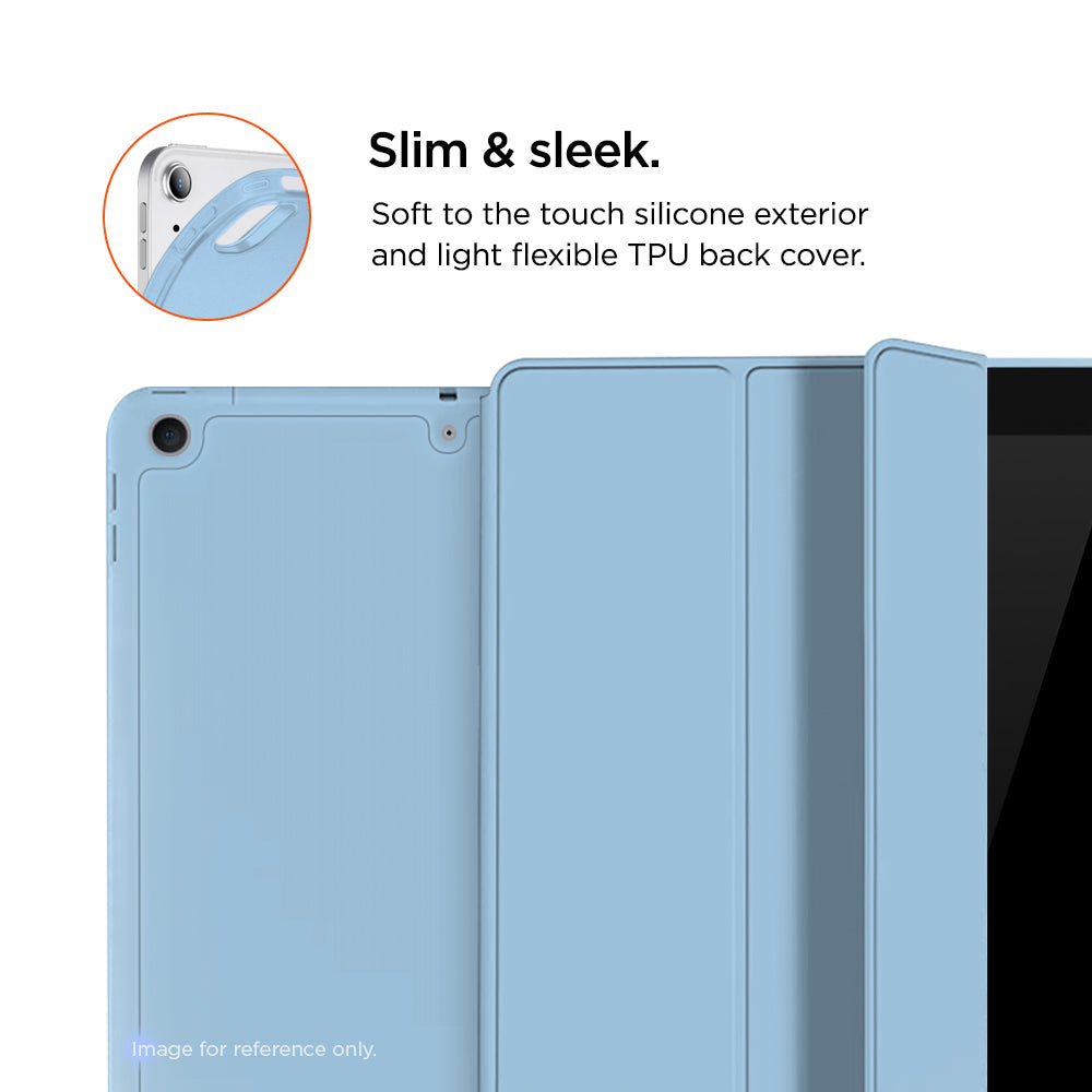 Eiger Storm 250m Stylus Case for Apple iPad 10.2 (9th Gen) in Light Blue in Retail Sleeve