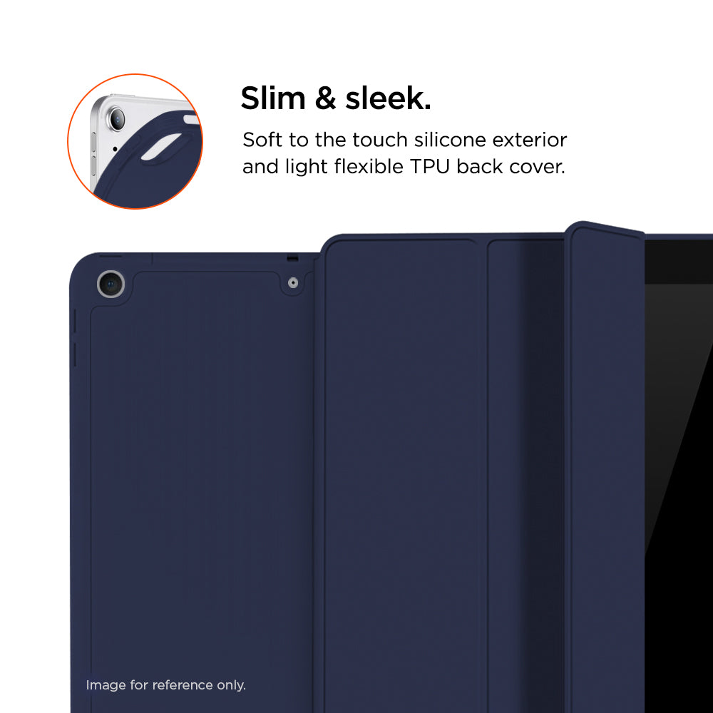 Eiger Storm 250m Stylus Case for Apple iPad 10.2 (9th Gen) in Navy Blue in Retail Sleeve