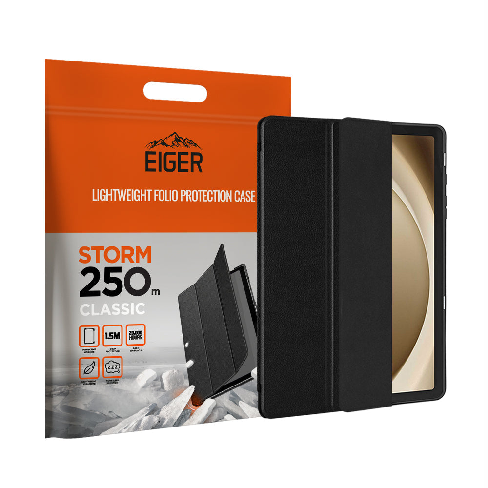 Eiger Storm 250m Classic Case for Samsung Tab A9+ 11 in Black
