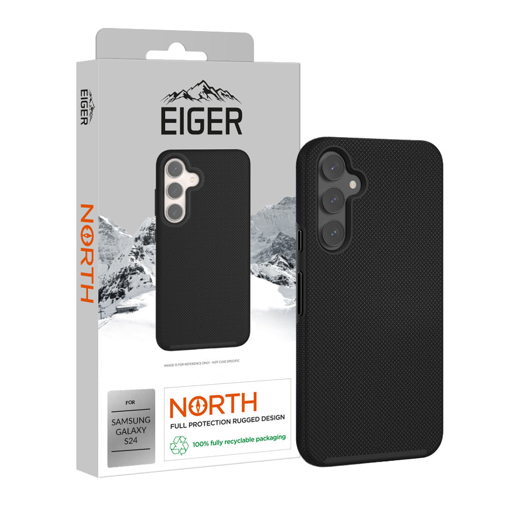 Eiger North Case for Samsung S24 in Black